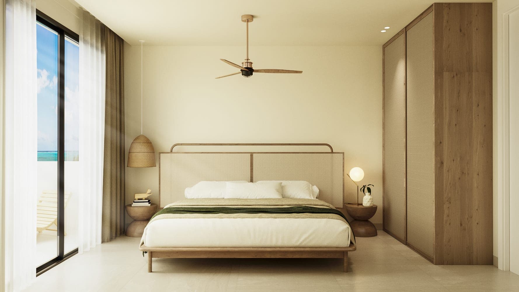 Moon Garden — Bedroom