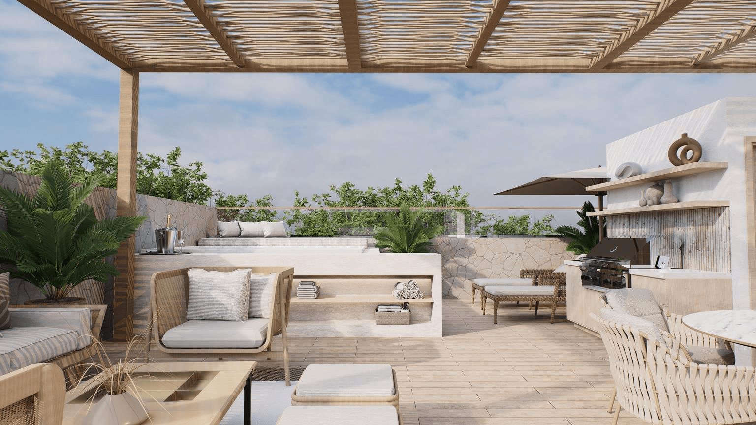 Universo Salado — render de interiores