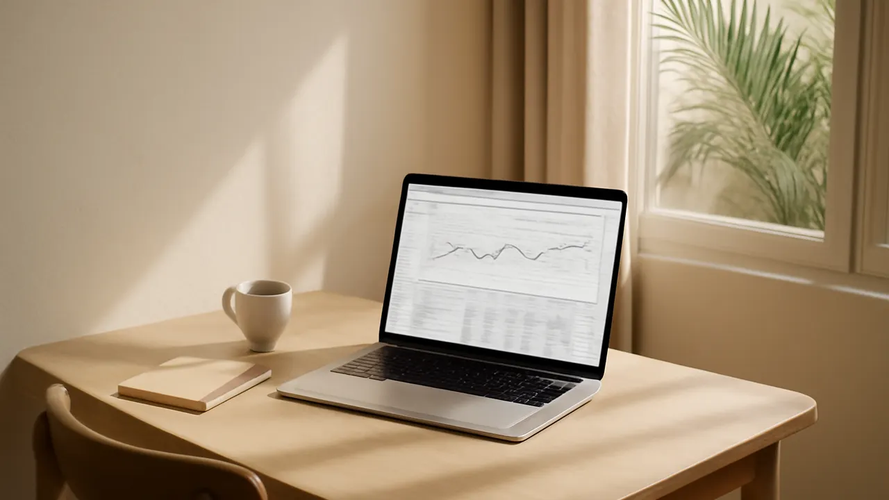 Espacio de trabajo tranquilo con diseño minimalista y luz natural, representando el cumplimiento de FBAR y FATCA para inversiones inmobiliarias en República Dominicana